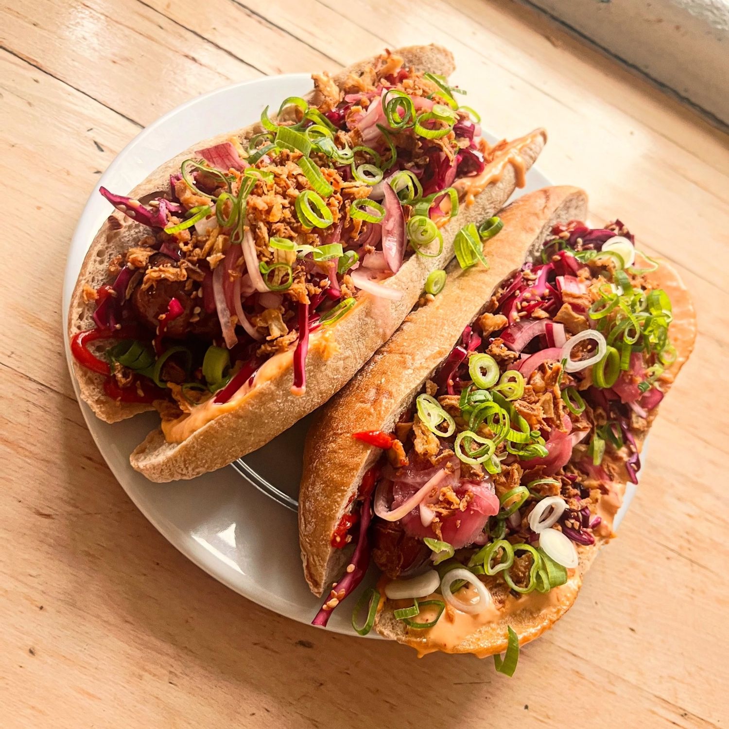 Loaded sandwiches